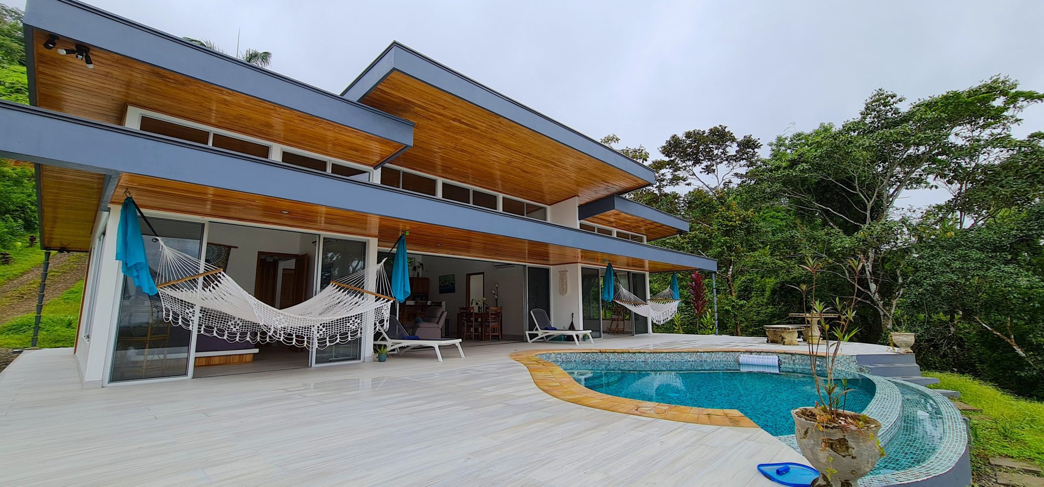 Stunning Dominical 2 BR Oceanview Home in Gated Community