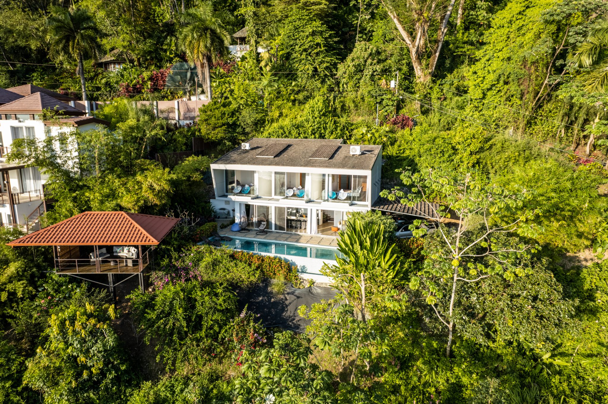 3 BR White Water View Luxury Home in Dominical