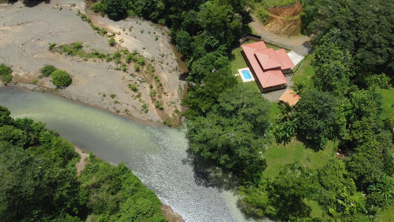 Central Pacific 5 Acre Horse Farm with 2 BR House on the River