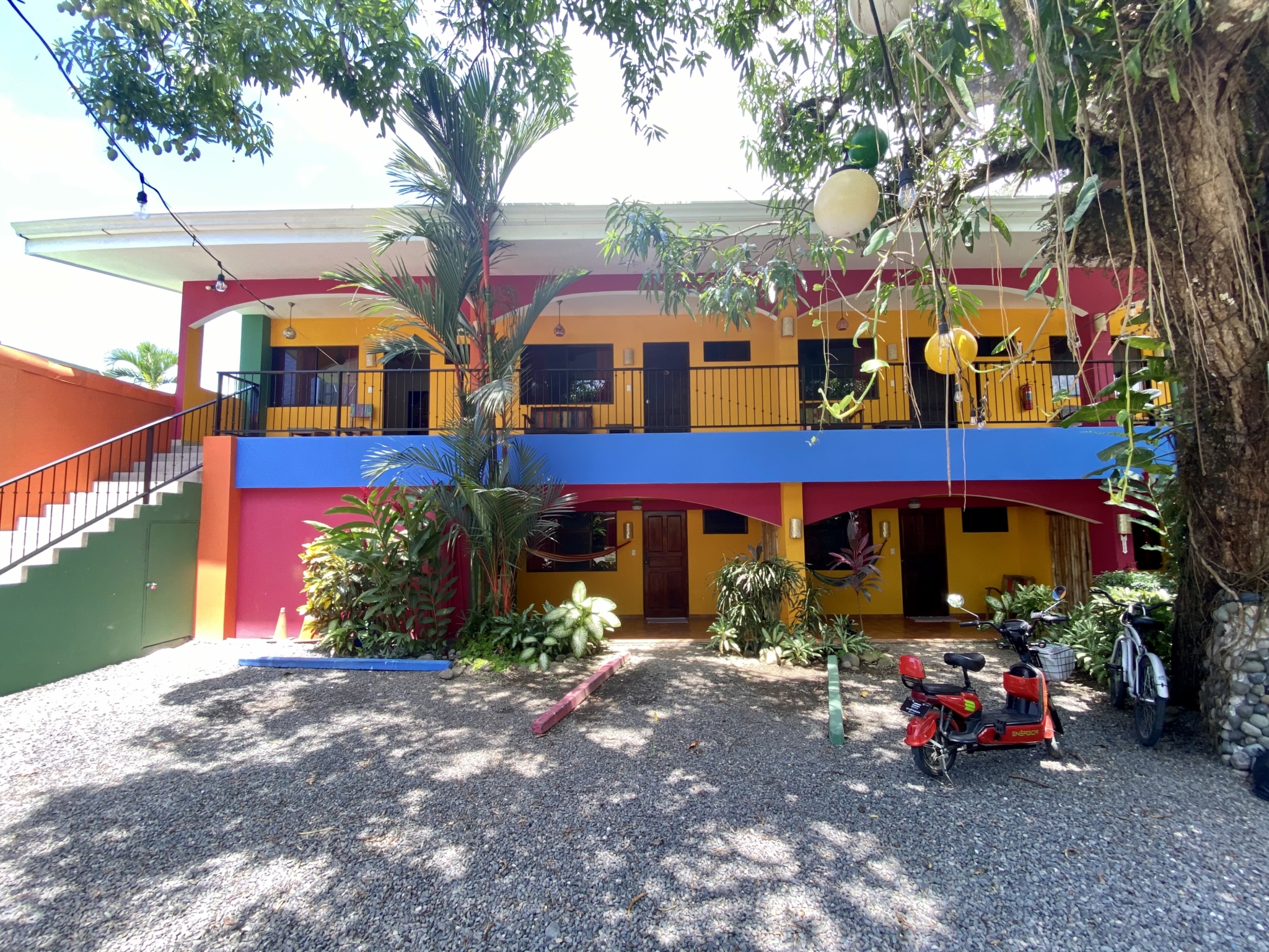 Main Street 18 Room Jaco Beach Hotel With Commercial 4 Stores