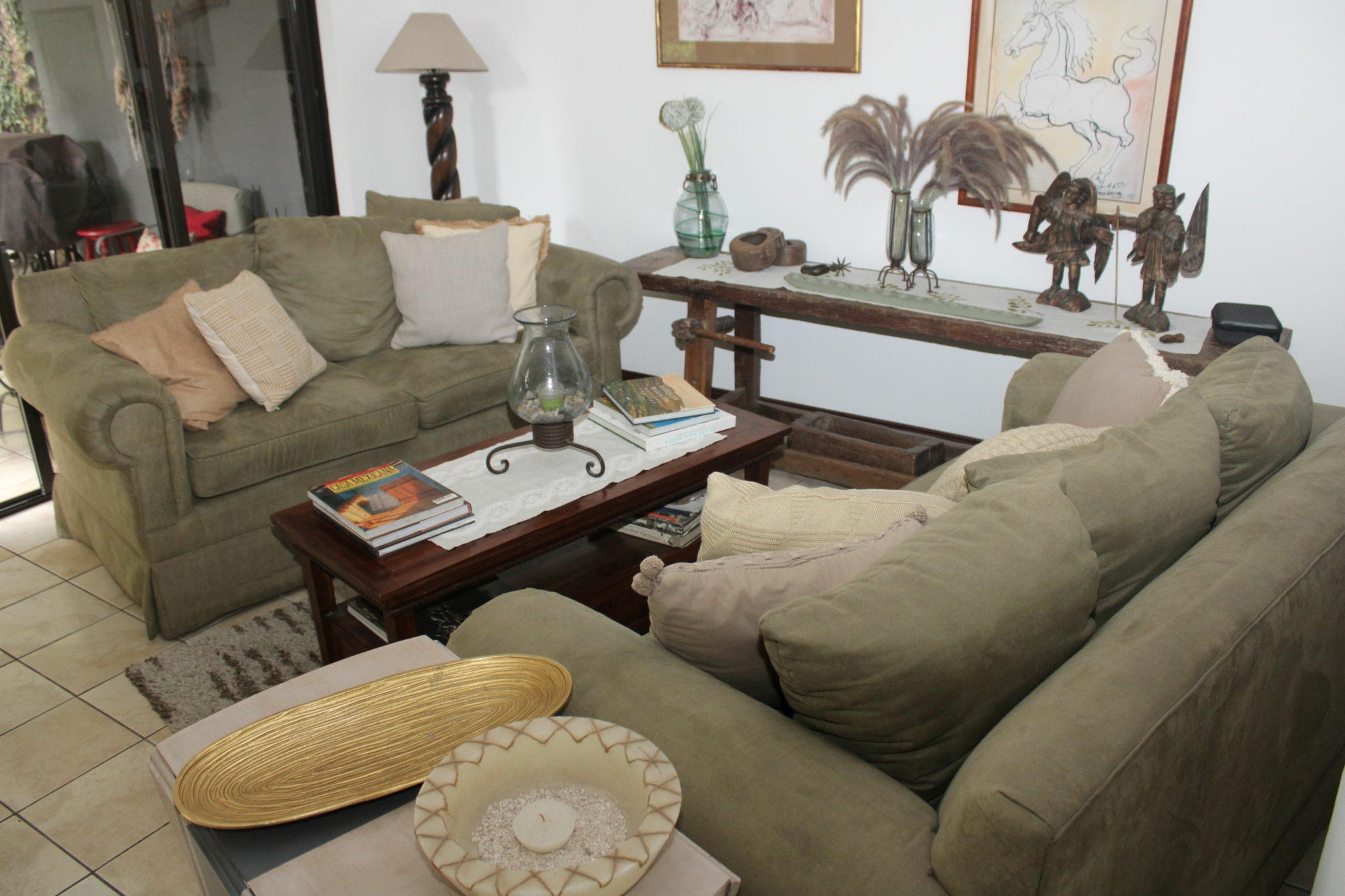 Santa Ana 3 BR Townhouse with Mezzanine in Gated Community