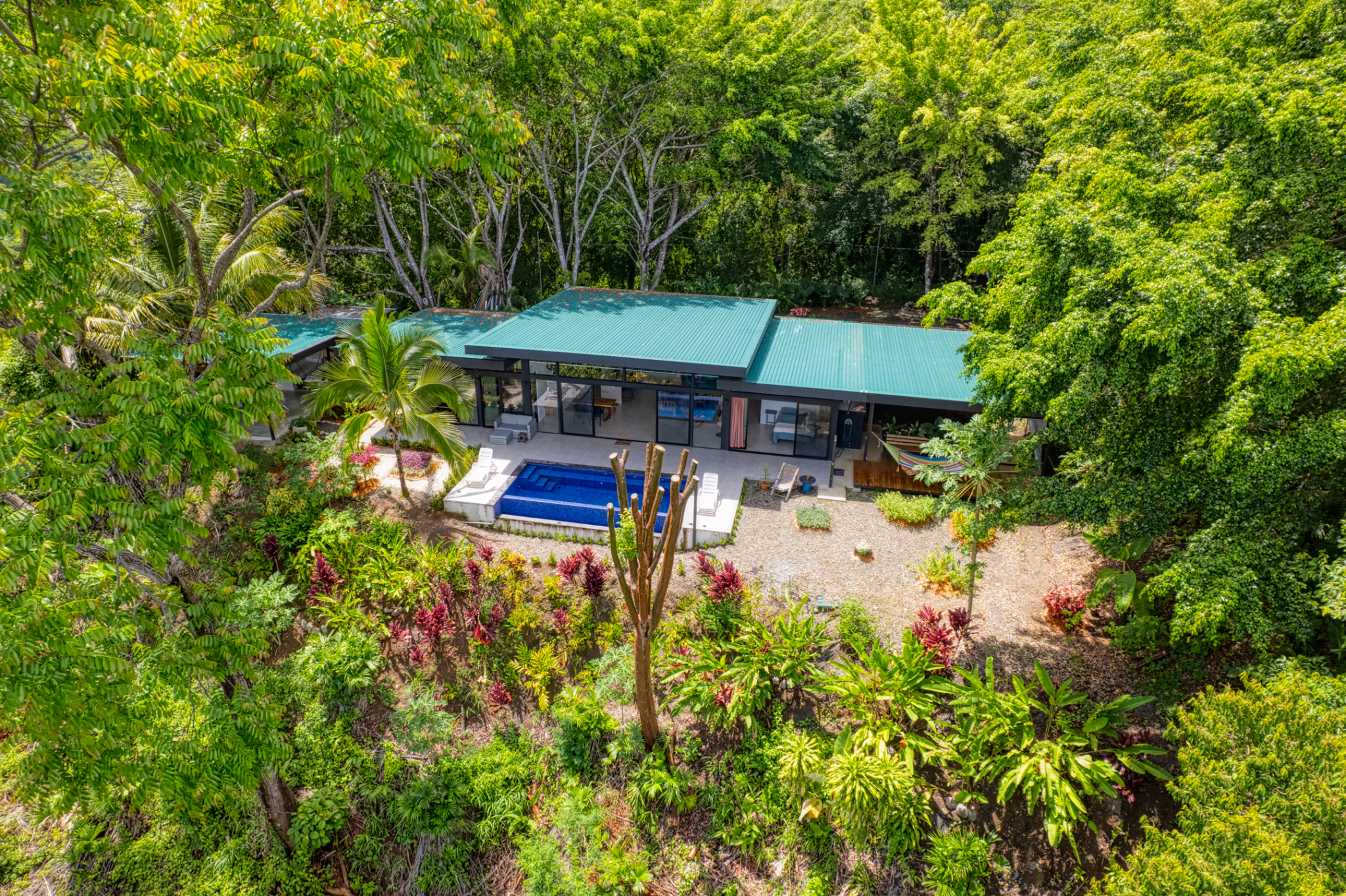 2 BR Sunset and Ocean View Home in Laguna Dominical