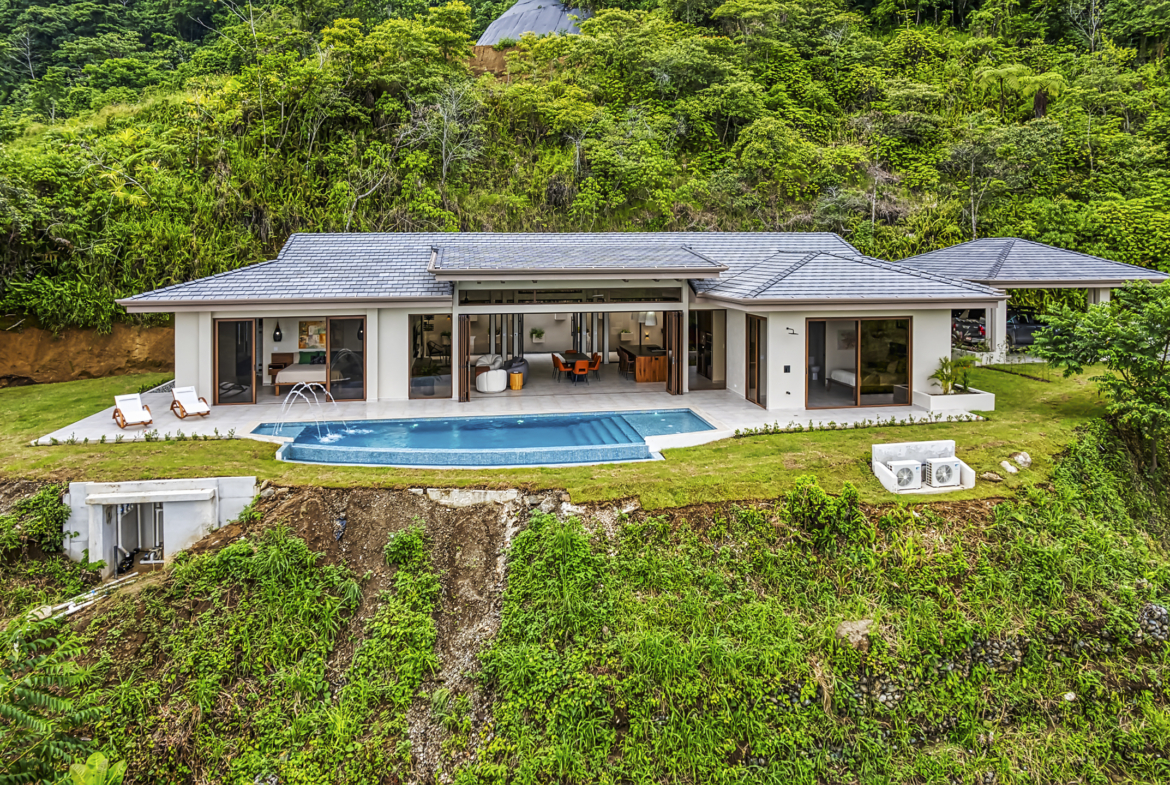 Incredible 3 BR Ojochal Ocean View Luxury Home