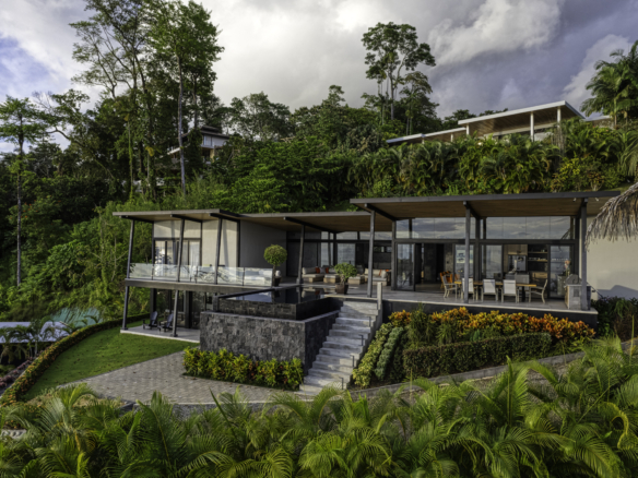 Uvita 5 BR Modern Contemporary Ocean View Villa