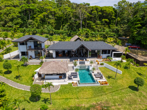 Cabo Matapalo 3 BR Panoramic View Luxury Jungle Villa