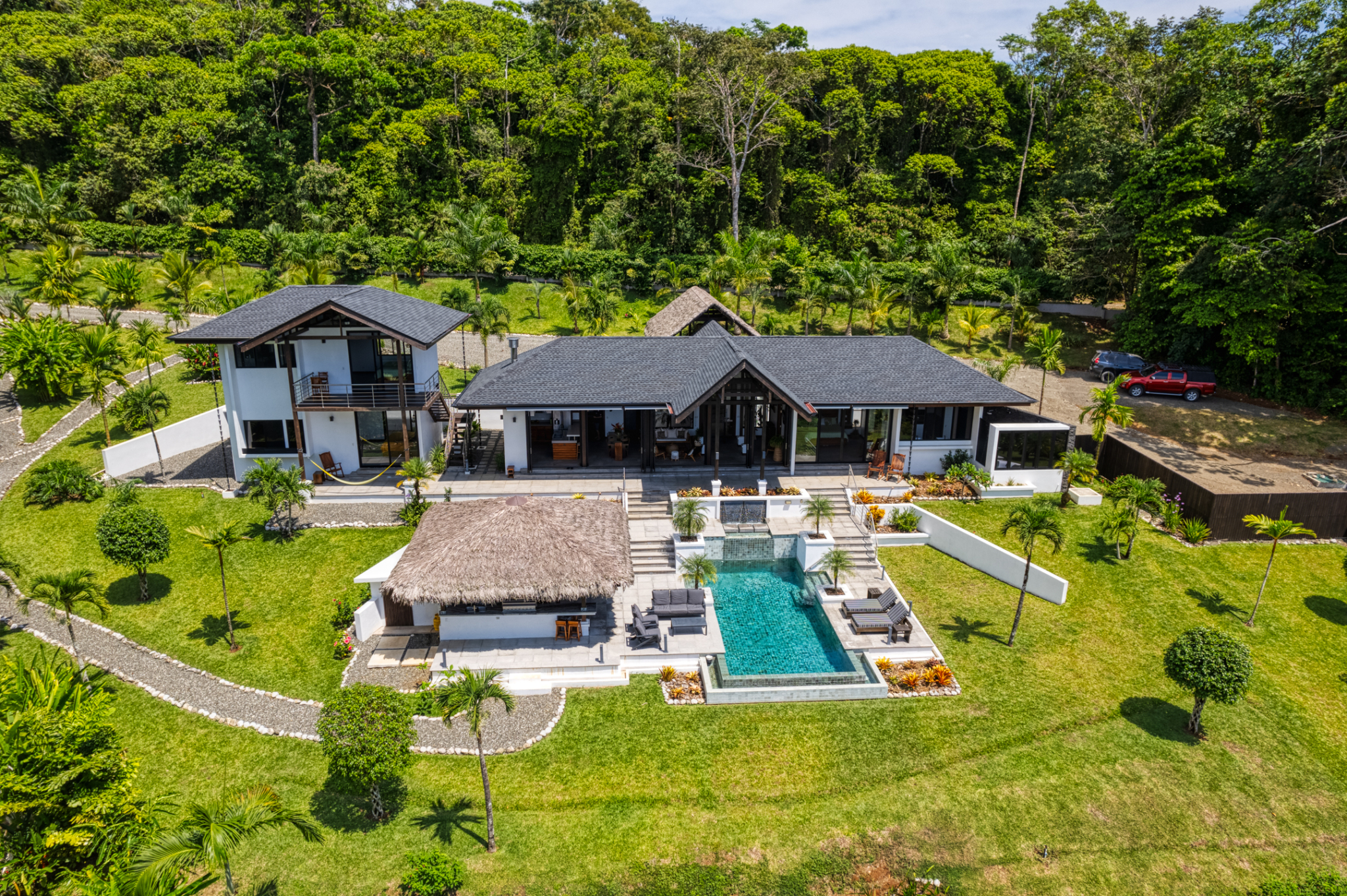 Cabo Matapalo 3 BR Panoramic View Luxury Jungle Villa