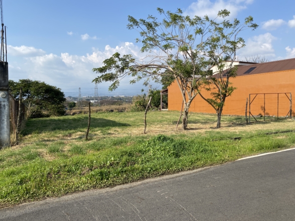Unique Canyon View Building lot in Escazu Secure Community