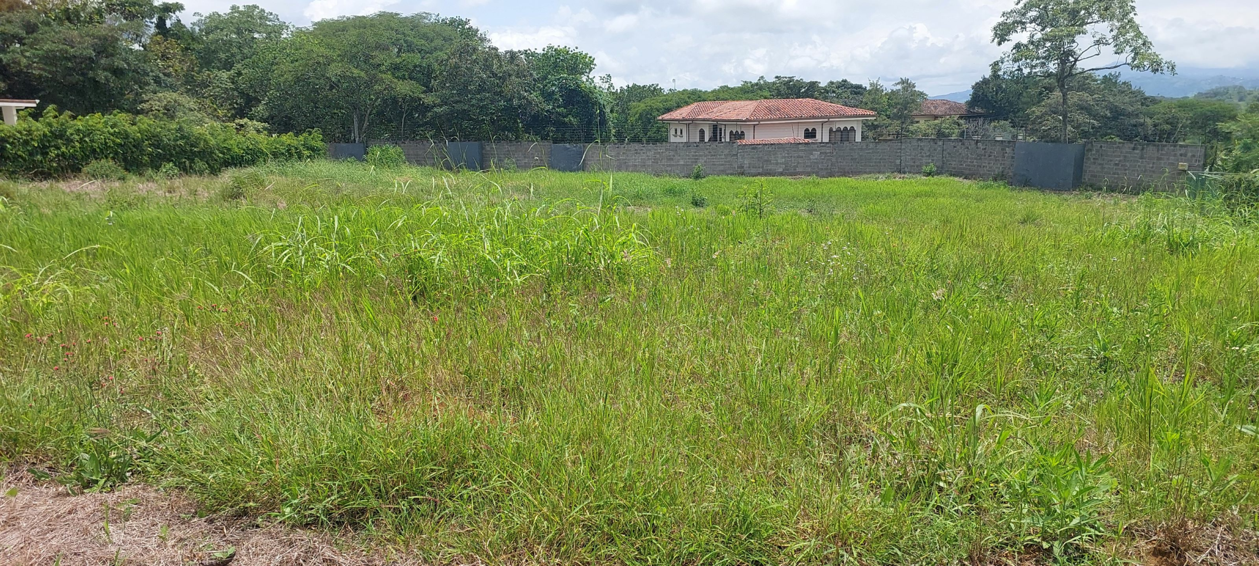 Flat Quarter Acre La Guacima Building Lot in Gated Community