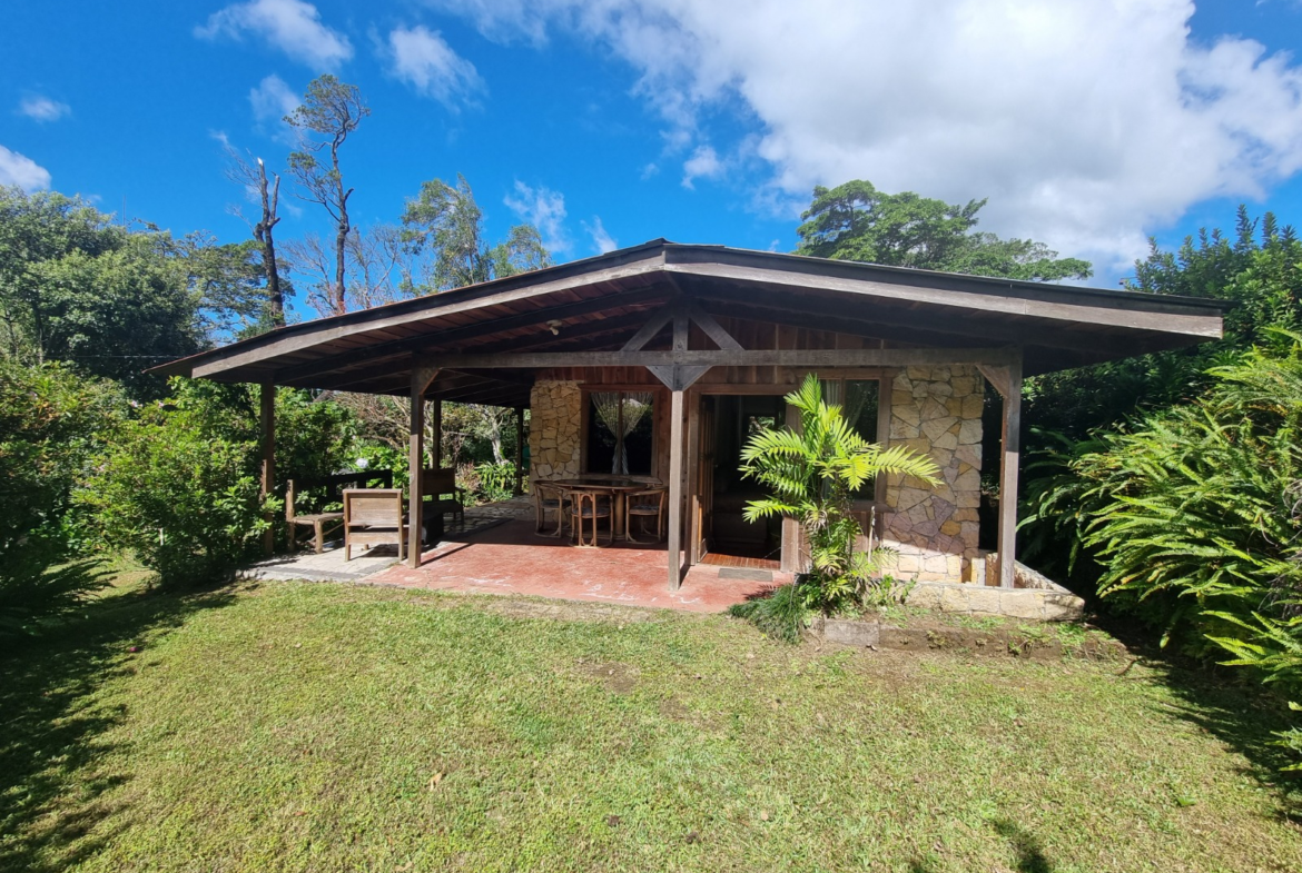 4 Cabins nestled in Barva forested landscapes with river access