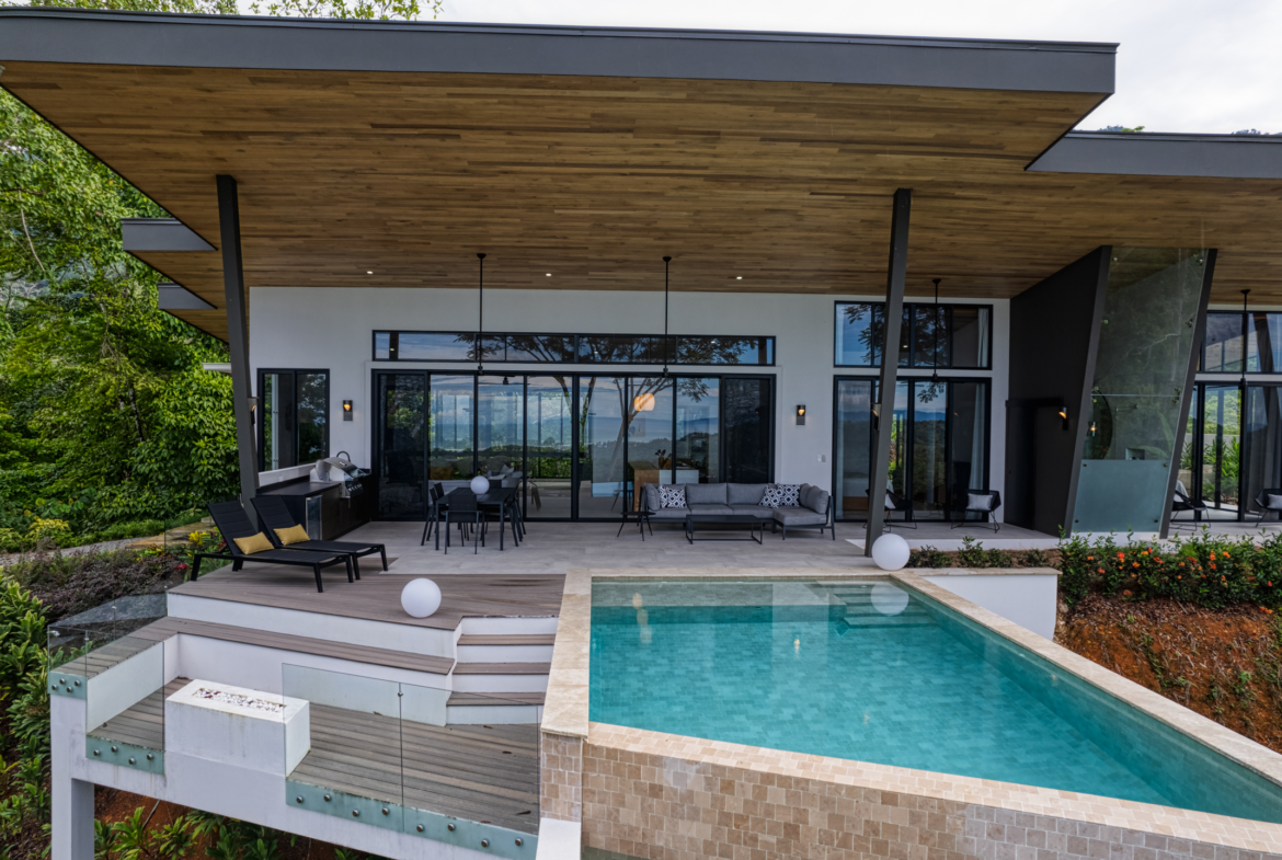 Ojochal Single Story Modern Contemporary 3 BR Estate Home