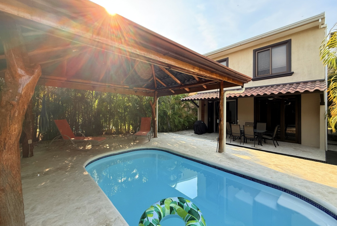 Tropical Los Delfines 3 BR Turnkey Home with Private Pool