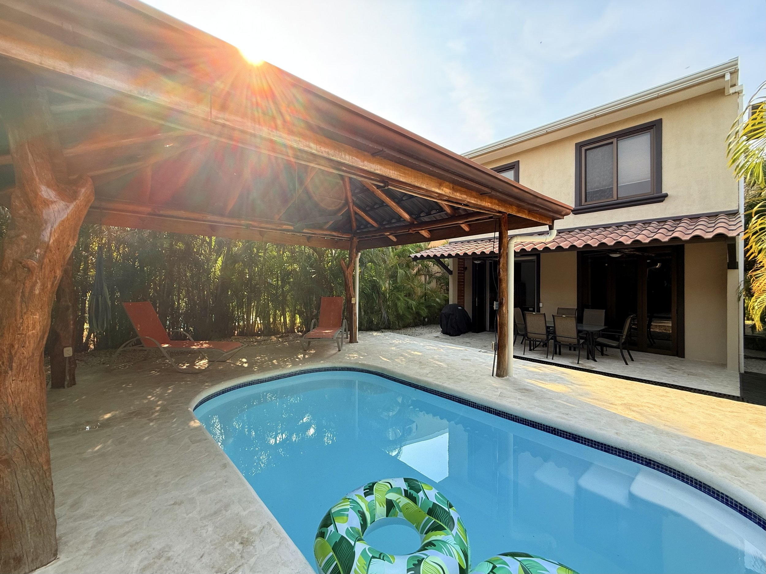 Tropical Los Delfines 3 BR Turnkey Home with Private Pool