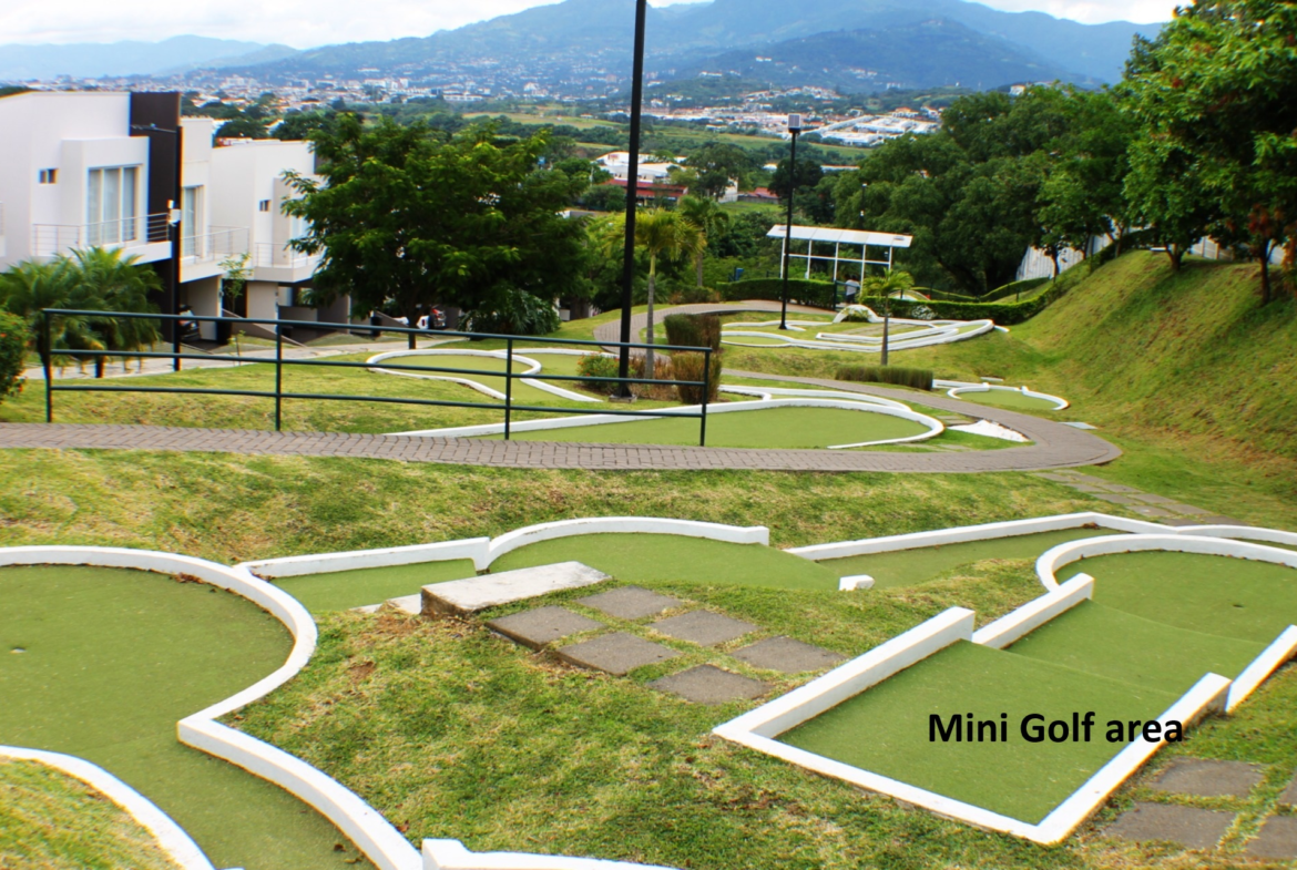 13 AC Mini-golf area