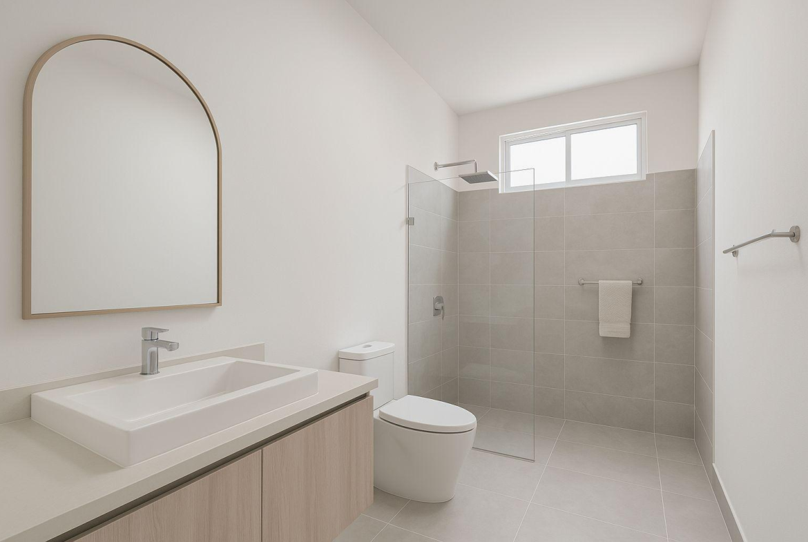 9 AC Second bath