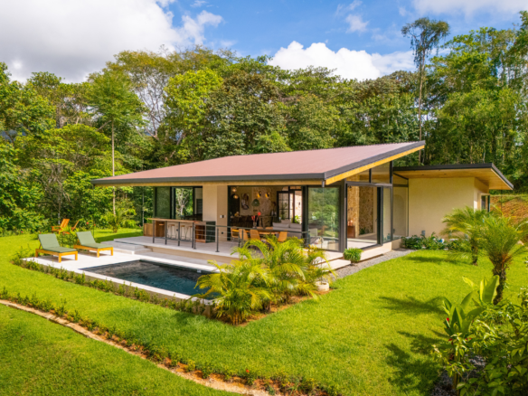Stunning Modern 3 BR Ojochal Jungle Home