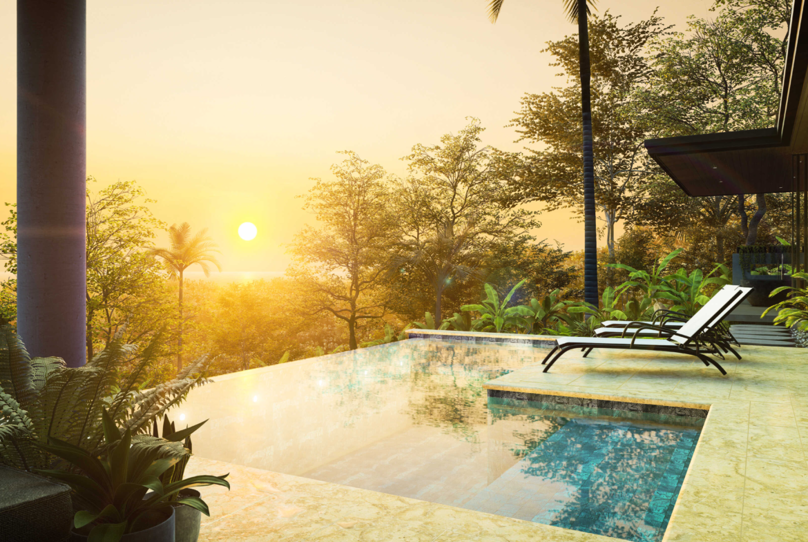 Ojochal Elegant 3 BR Luxury Ocean View Home