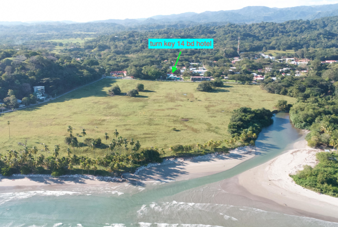 Playa Samara Turnkey Established 14 Suite Beach Hotel