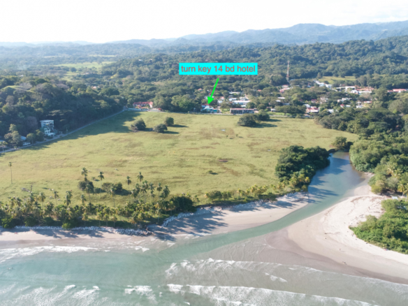 Playa Samara Turnkey Established 14 Suite Beach Hotel