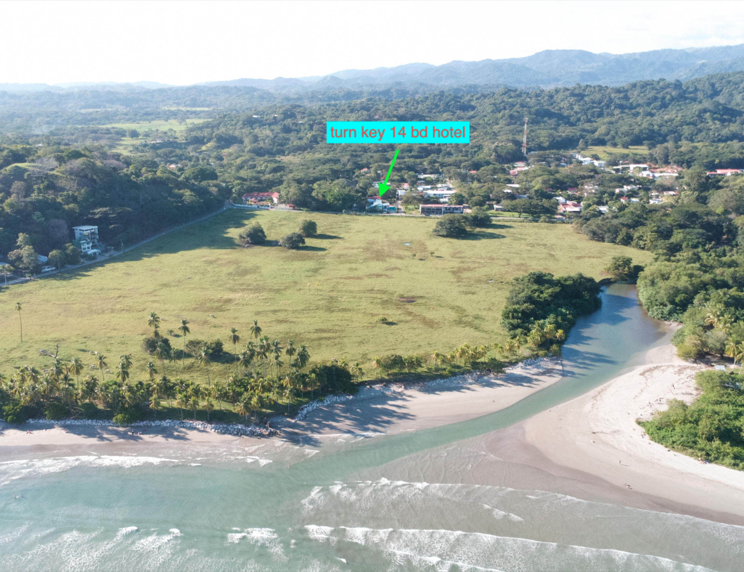 Playa Samara Turnkey Established 14 Suite Beach Hotel