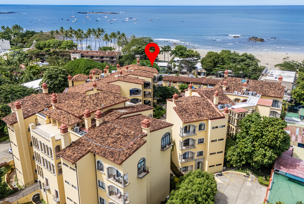 Tamarindo Ocean View 3 BR Condo Steps From The Beach