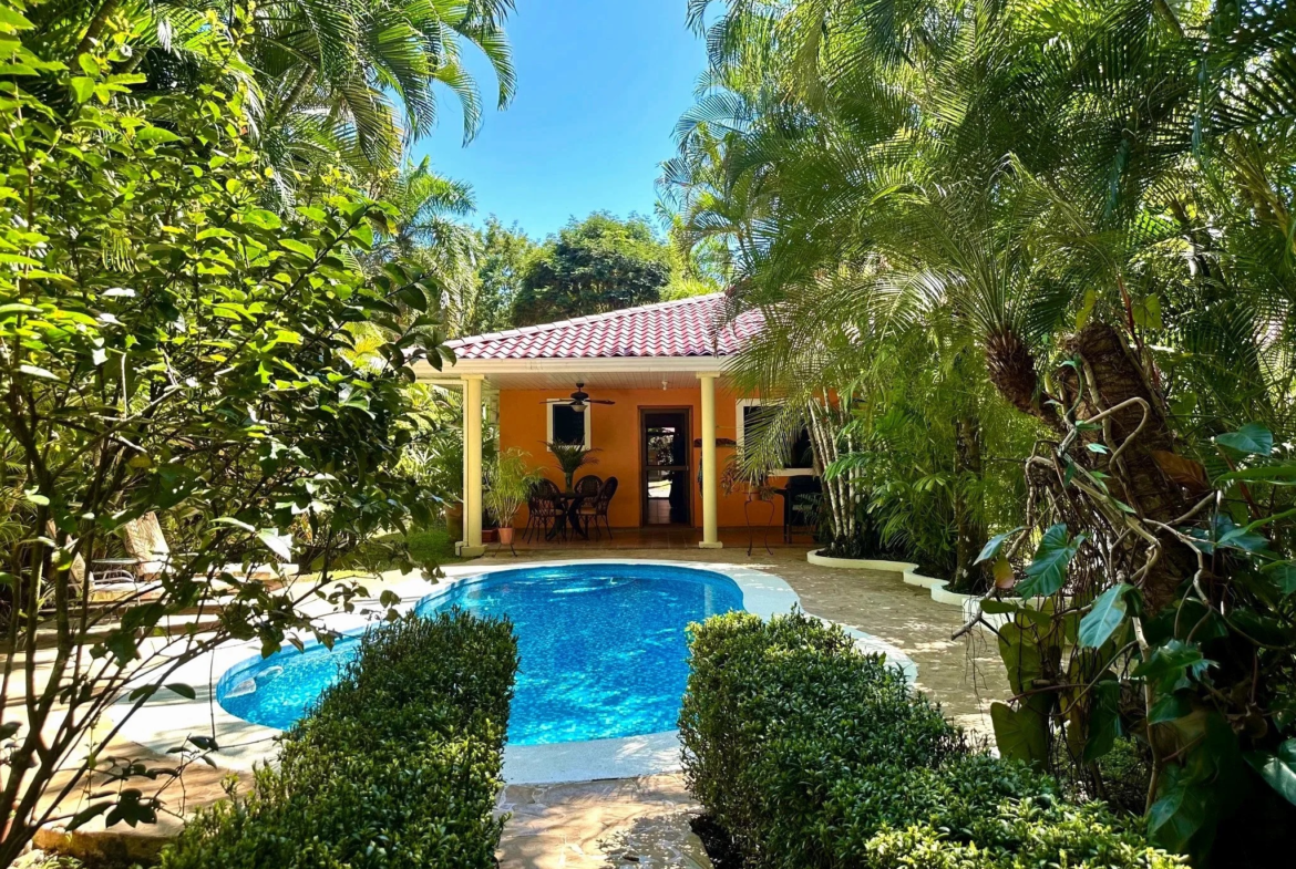 Private Los Delfines Furnished 2 BR Tropical Paradise