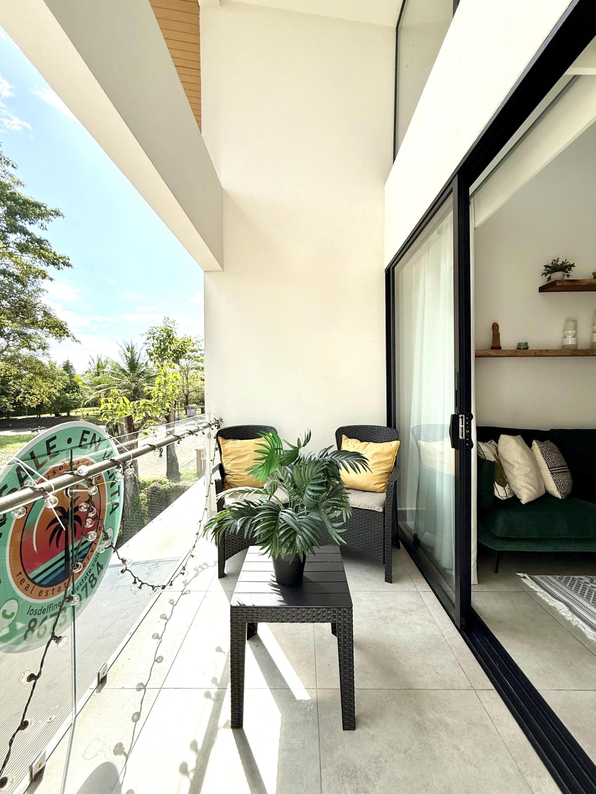 Turnkey 2 BR Los Delfines Beach Condo on 2nd Floor