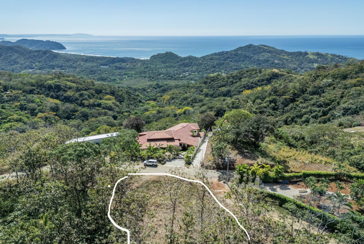 Playa Carrillo Sunset View Building Lot on the Mountain