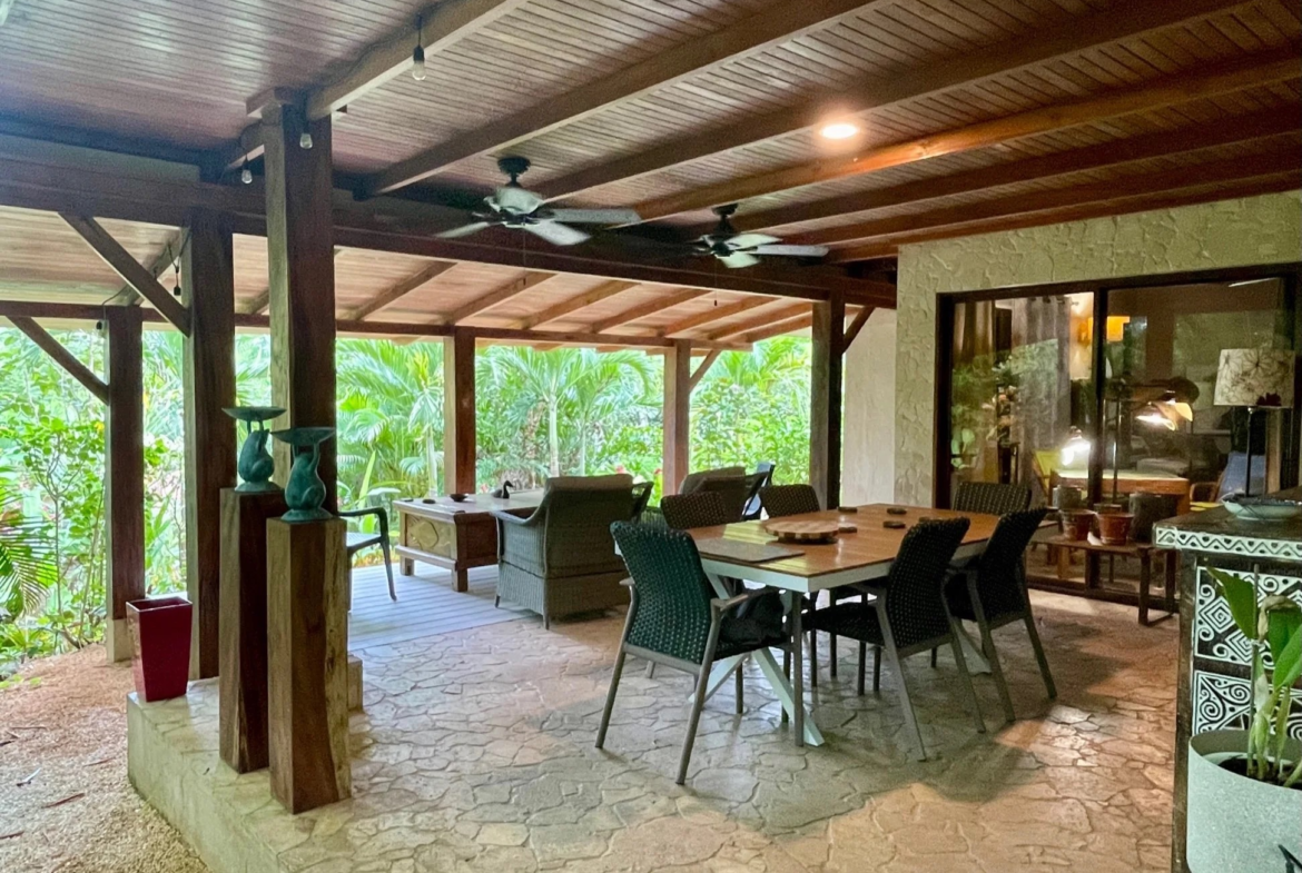 Turnkey 5 BR Tambor Beach Boutique Ecolodge on 3 Acres