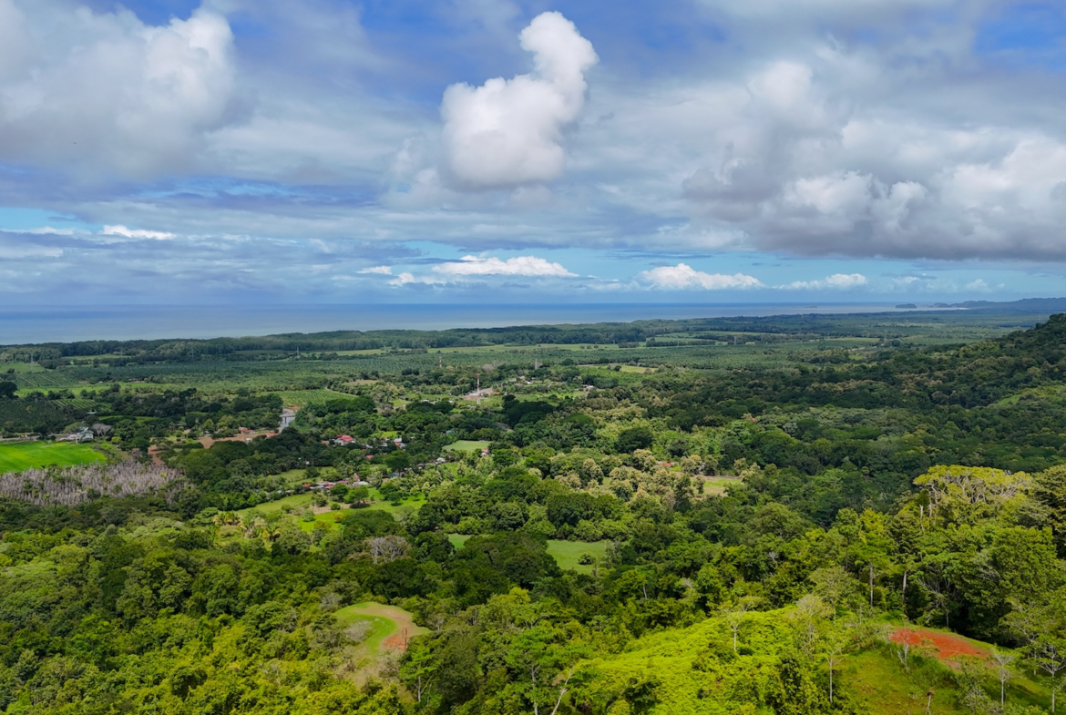 Portalon Private Sunset Ocean View Property with 2 Building Sites