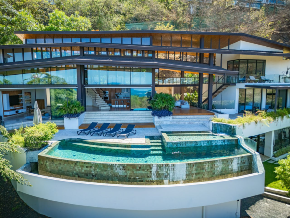 Tamarindo Contemporary Tropical 5 BR Oceanview Residence