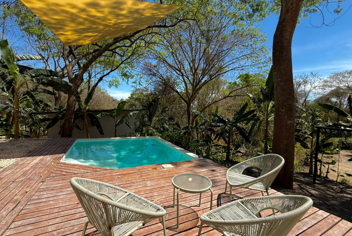 Modern Paquera 2 BR Tropical Beach Home with Pool